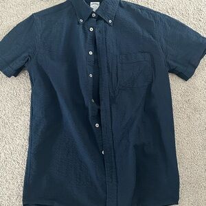 Men’s Brooks Brothers Small Seersucker Shirt